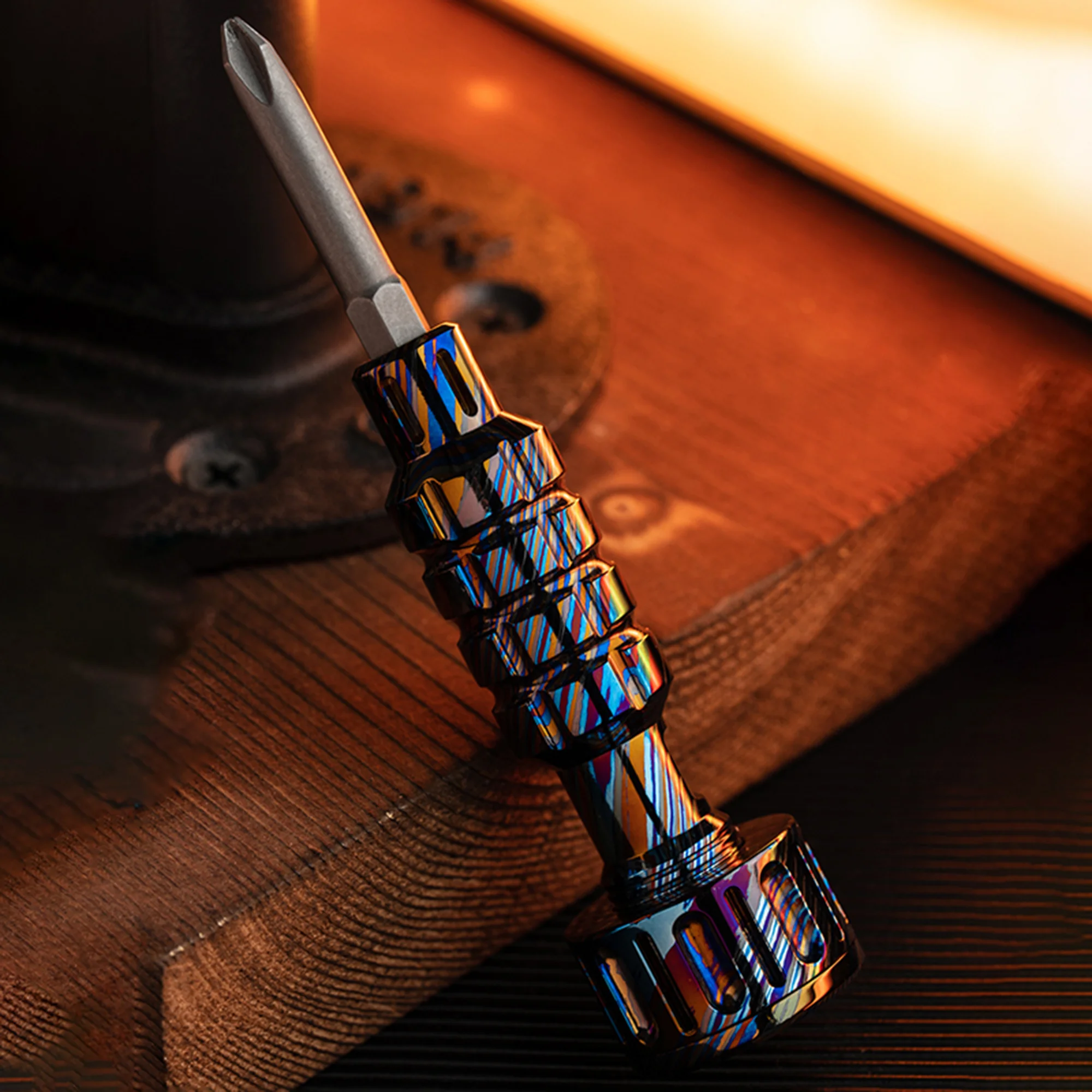 ティマスカス・シリンダーロッド (チタン合金製ダマスカス) Timascus ティマスカス・シリンダーロッド (チタン合金製ダマスカス) Timascus