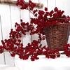 1 piece of simulated wealth fruit vine Christmas party, indoor home, hanging fireplace decoration, flower wreath decoration