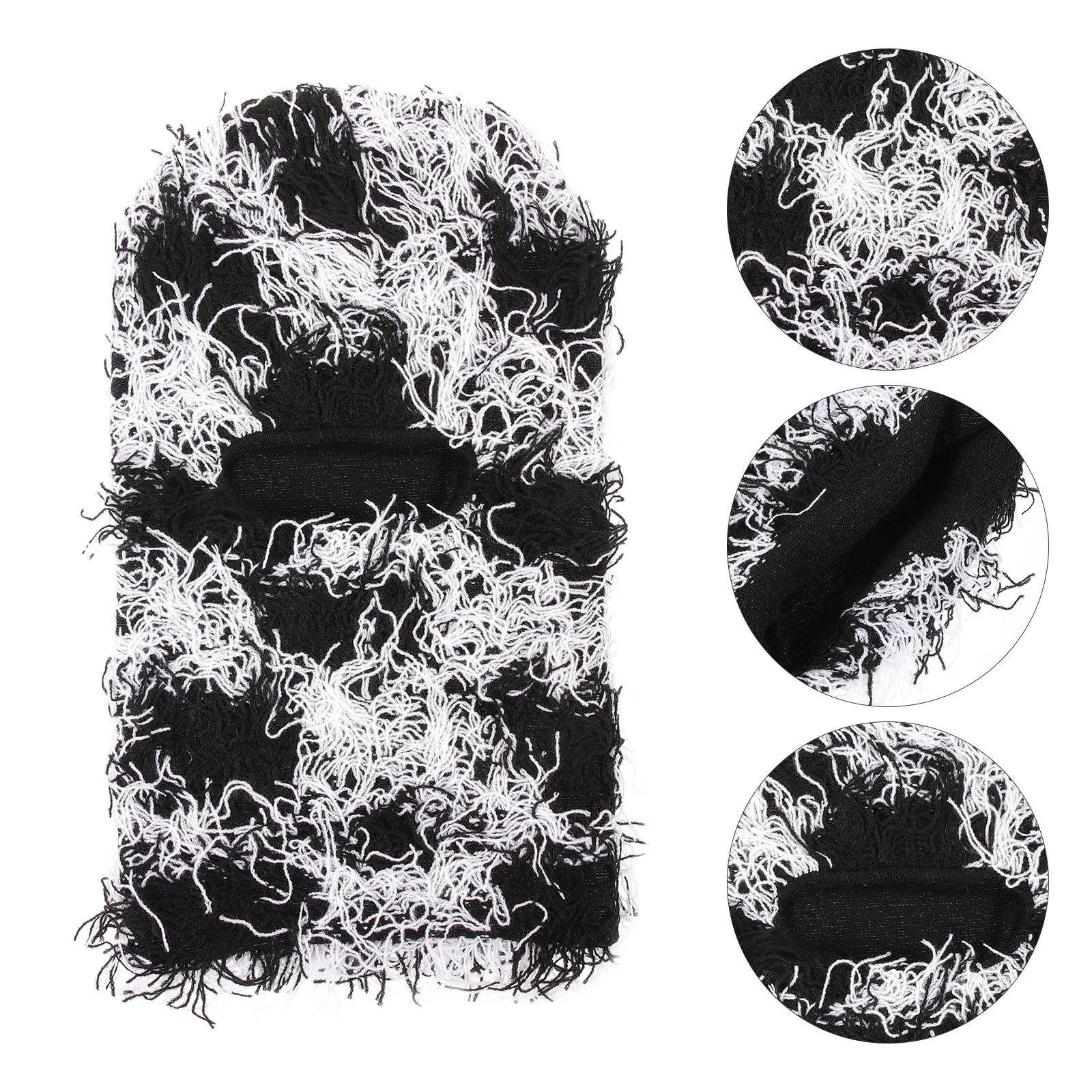 Рисунок 4 - Вязаная маска для лица крутая Манишка