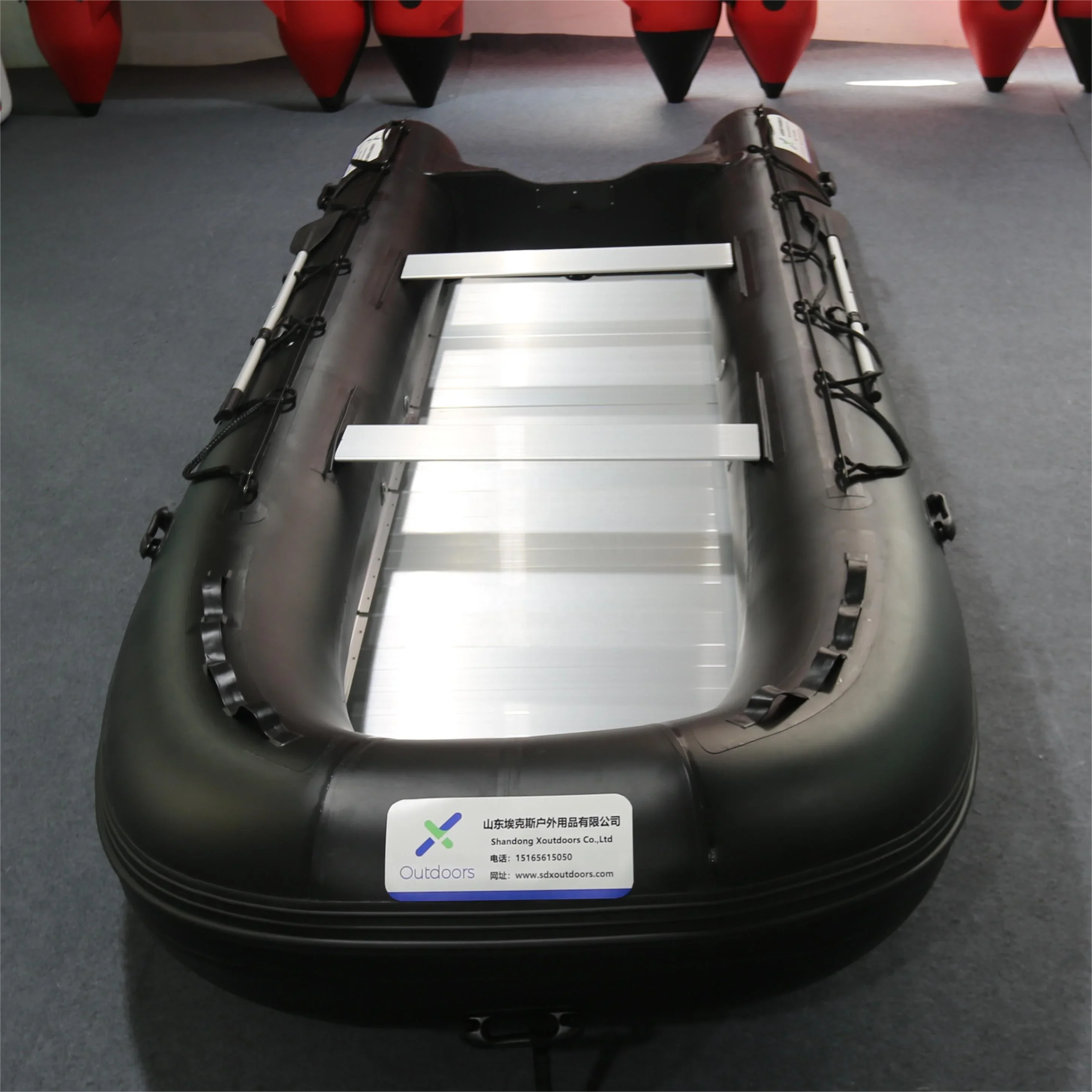 Fashion Design PVC Rowing Boats/Raft/Dinghy 2m 3m 4m Inflatable Fishing Boat could be matched motor