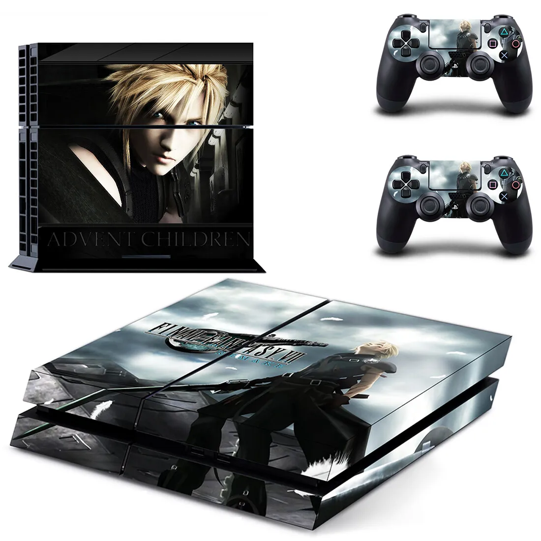Skin Autocollant Final Fantasy XV Pour PS4 Slim + Manettes