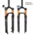 26/27.5/29 Inch Bike Fork MTB Bicycle Front Suspension Fork Magnesium Alloy Quick Release Fork Bicycle Accessories Front Fork 9
