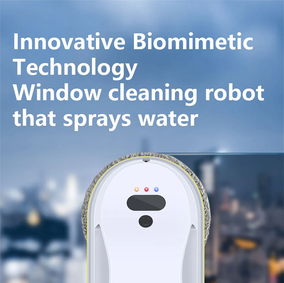 PuPuiKai Home windows automatic water spray cleaning robot vacuum cleaner remote control electric window wiper glass
