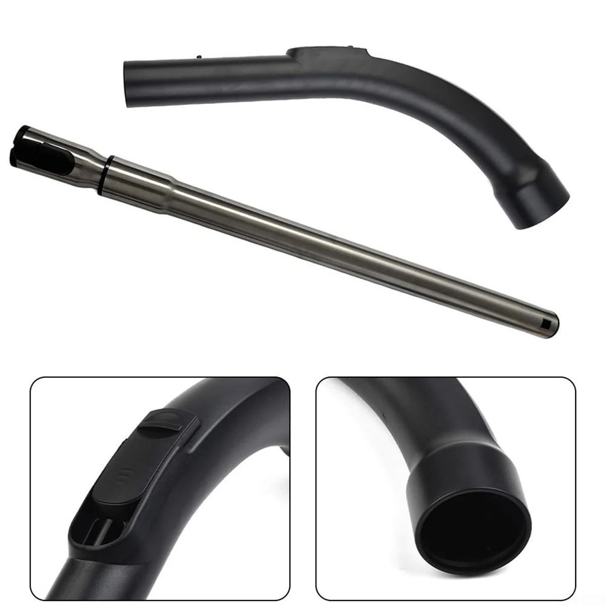 XMLX Adjustable Locking Extension Pipe Handle Set for C1 C2 C3 Vacuum Parts,with Secure Locking Feature