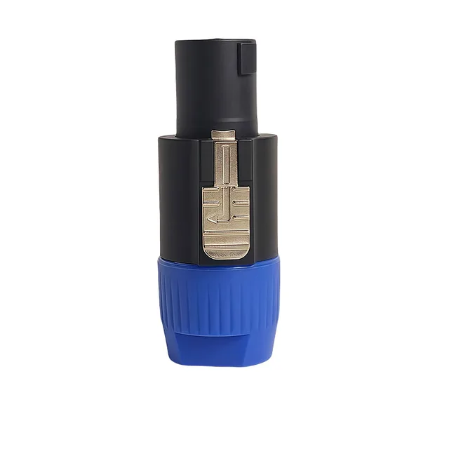 4/10/20pcs NL4FC Compatible 4-Pin Speaker Connector - Aviation Aluminum Locking Plug with Tool-Free Splicing 2