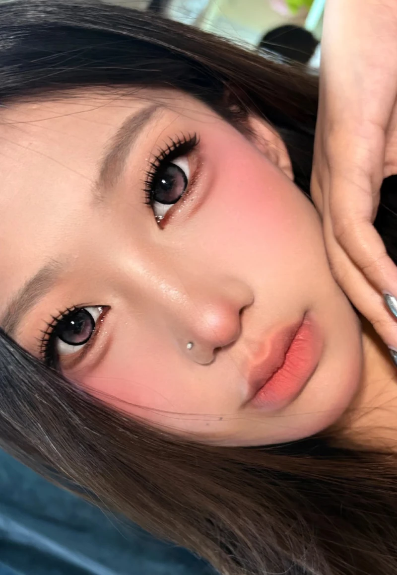 Blinkwave idol lashes U-Shape Tip Girl Group Lashes Black Band for Double Eyelid Lift Clear Band for Natural Look Korean makeup