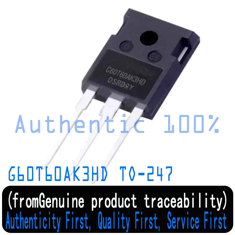 

10 шт. 100% оригинальный импортный транзистор полевого эффекта G60T60AK3HD IGBT 60A600V приоритетная отправка CRG60T60AK3HD
