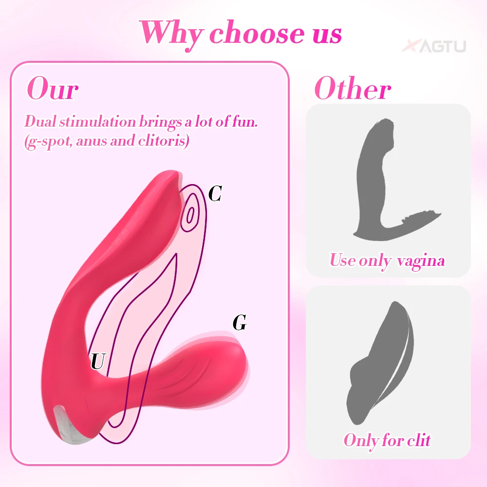Vibrating Butt Plug For Couples Powerful Anal Stimulation Toy_voghion.com
