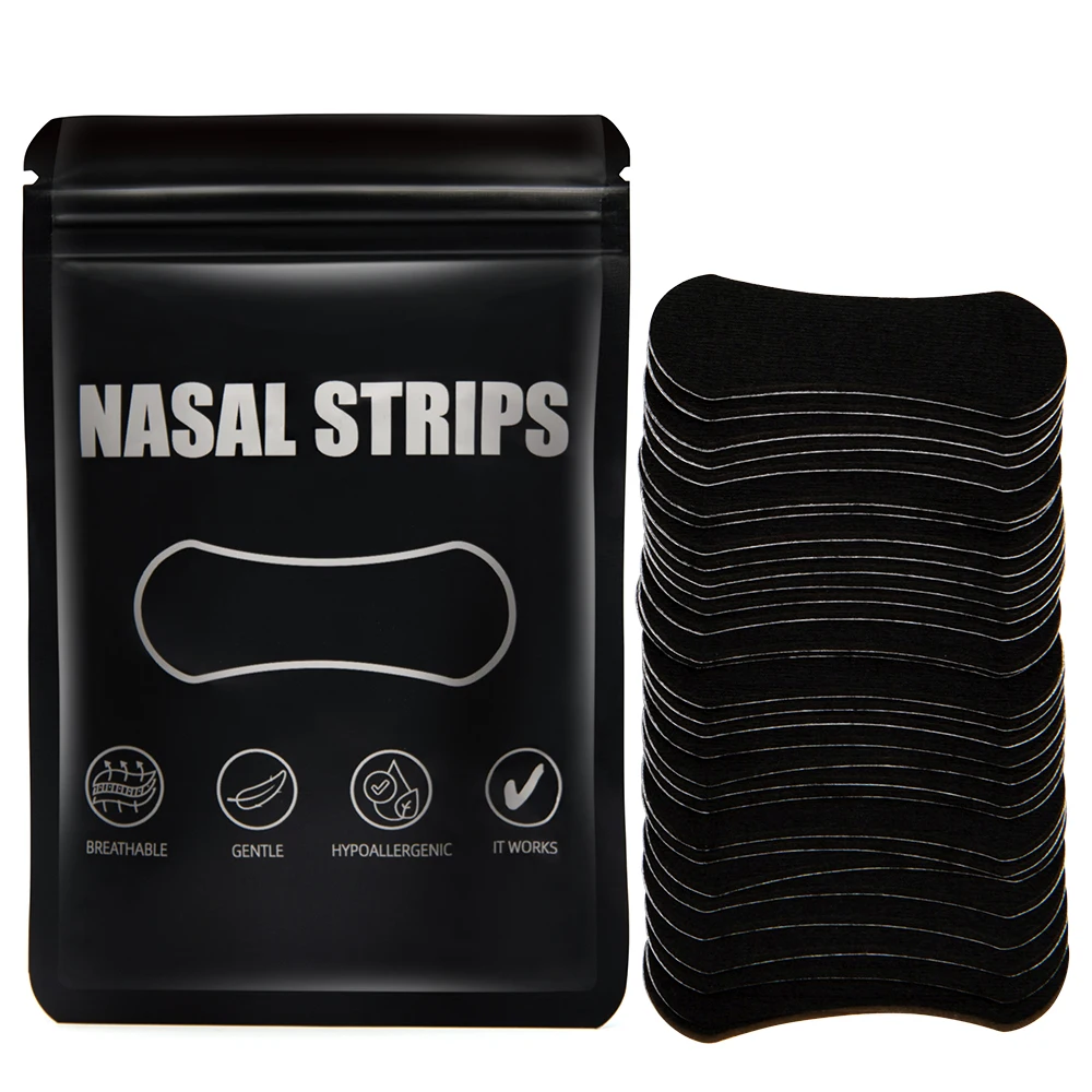 Nasal Dilator Patch Nasal Strips Anti Snoring Nose Strips Breathable Comfortable Improve Breathe Nose Patch Sleep Aid