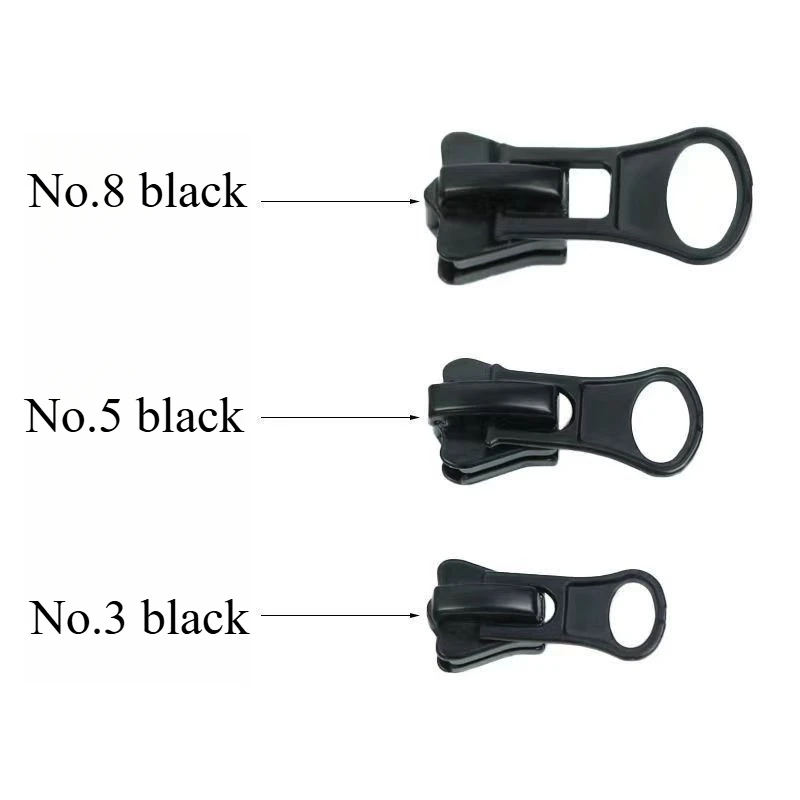 3 Sizes Universal Zipper Repair Kit Instant Zipper Repair Slider Clothing Tool Accessories