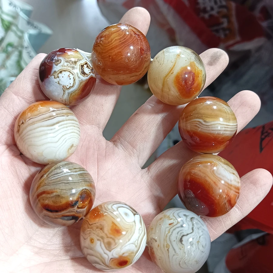 

Браслет-талисман из натурального агата, 25 мм