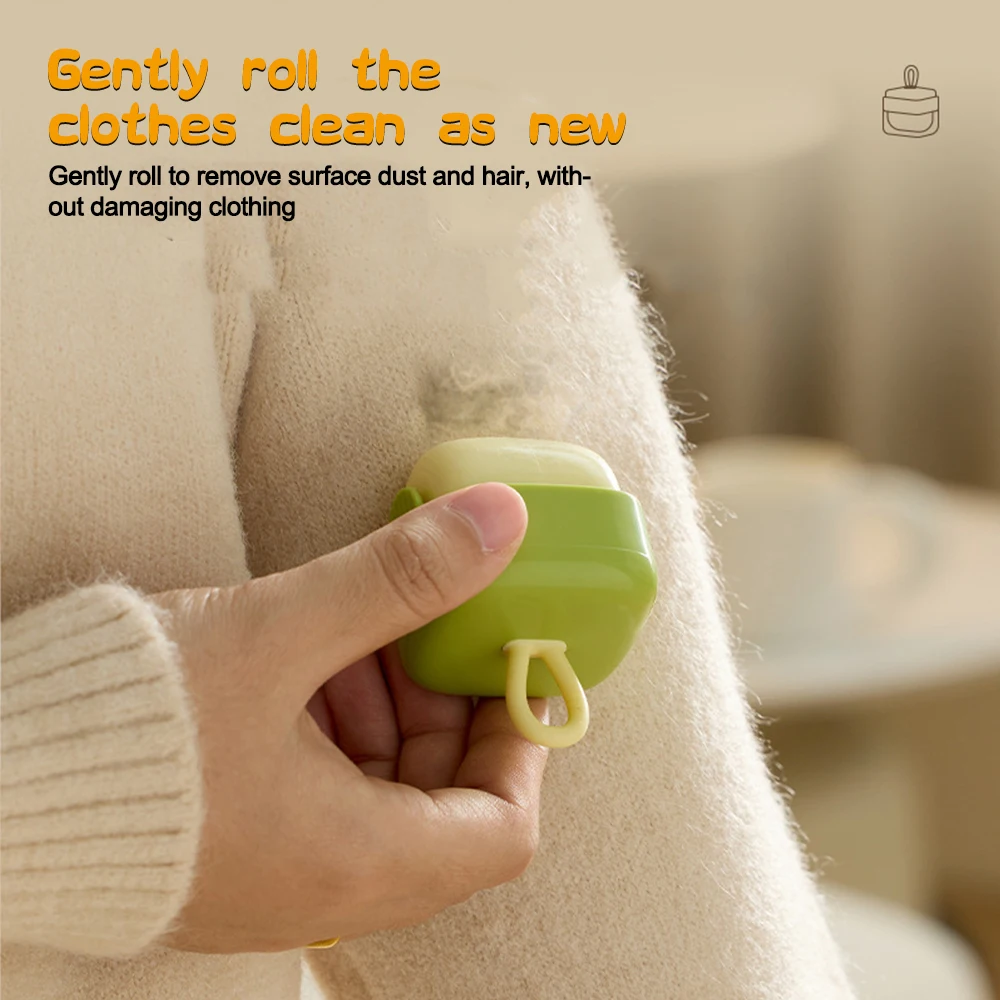 Lint Rollers Pet Hair Remover Washable Reusable Clothes Dust Tools Cleaning Hair Plush Sticky Roller Ball Travel lint remover 4