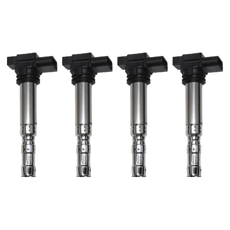 

4Pcs Ignition Coils 07C905115 For VW Touareg 6.0 W12 2004-2010 Phaeton Passat B5.5 4.0 Audi A8 D3 Bentley Continental 07C905715A