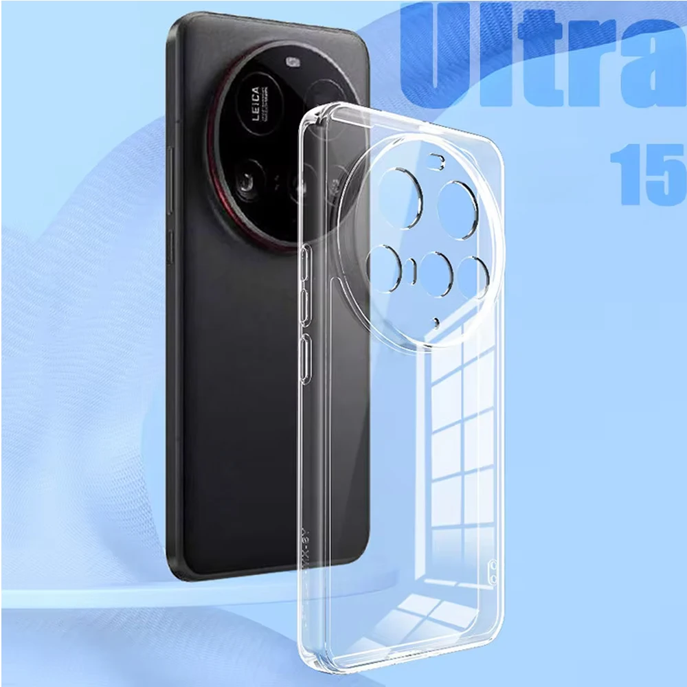 Premium Ultra Thin Clear TPU Phone Case - Soft and Durable Protection Cover