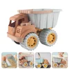 Children's Dump Truck Kids Beach Toys Sand Truck Toy Tipper Car Toy Portable Digging Sand Car Plastic Sand Box Toys Toddler 3