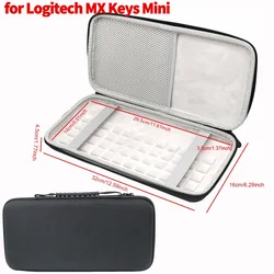 Compact Shockproof EVA Hard Shell Carrying Case for Wireless Keyboard Storage (For MX Keys Mini)