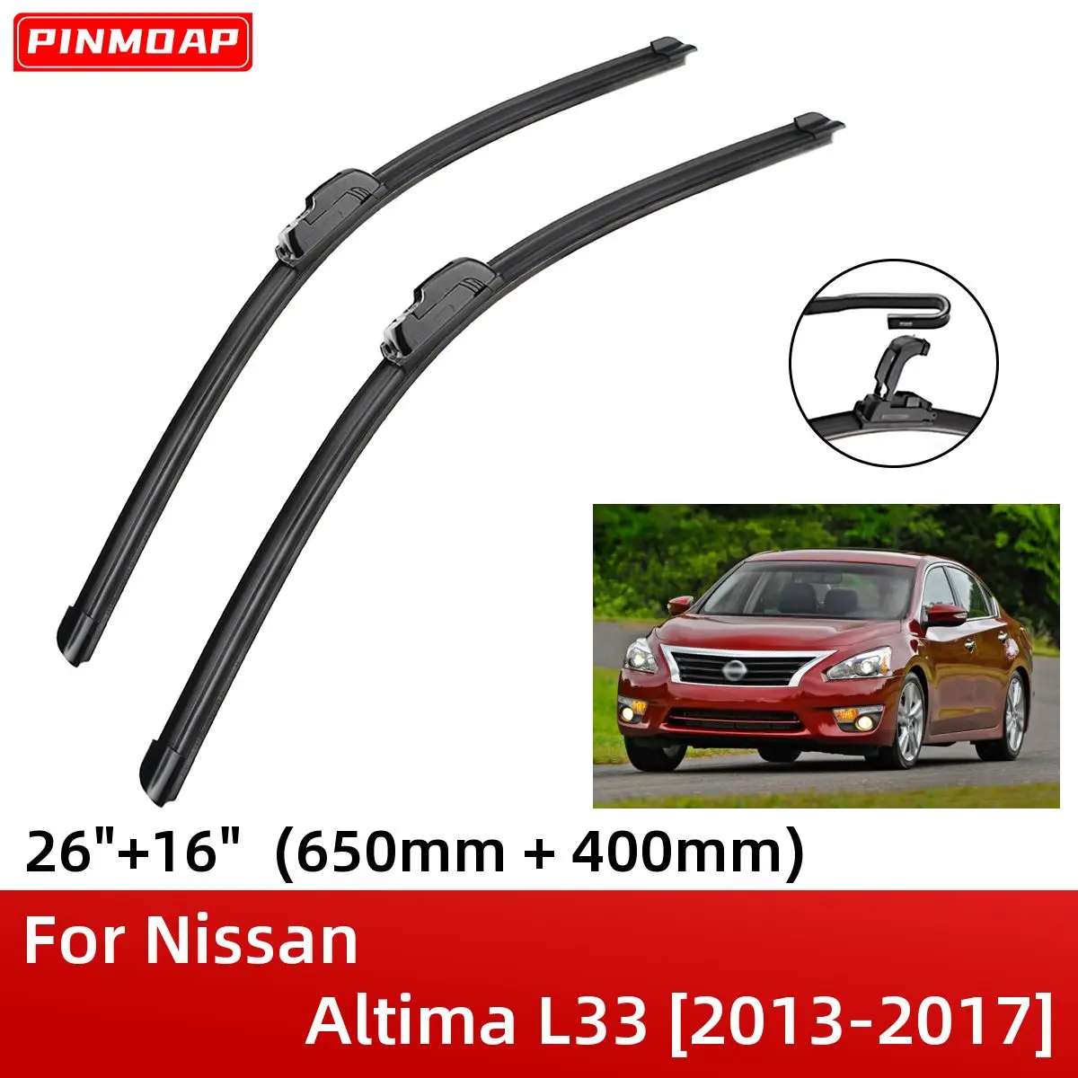 ForNissanAltimaL33201320172616FrontWindshieldWiperBlades