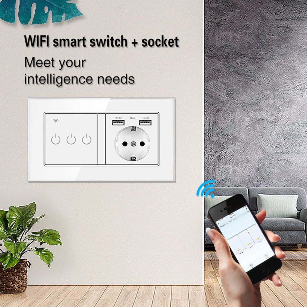 Tuya Smart Switch Socket, Tuya Switch Wifi Socket