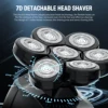 Sejoy Electric Head Shaver for Bald Men 7D Floating Head Hair Trimmer Rechargeable 6 In 1 Waterproof Wet Dry Beard Razor 5