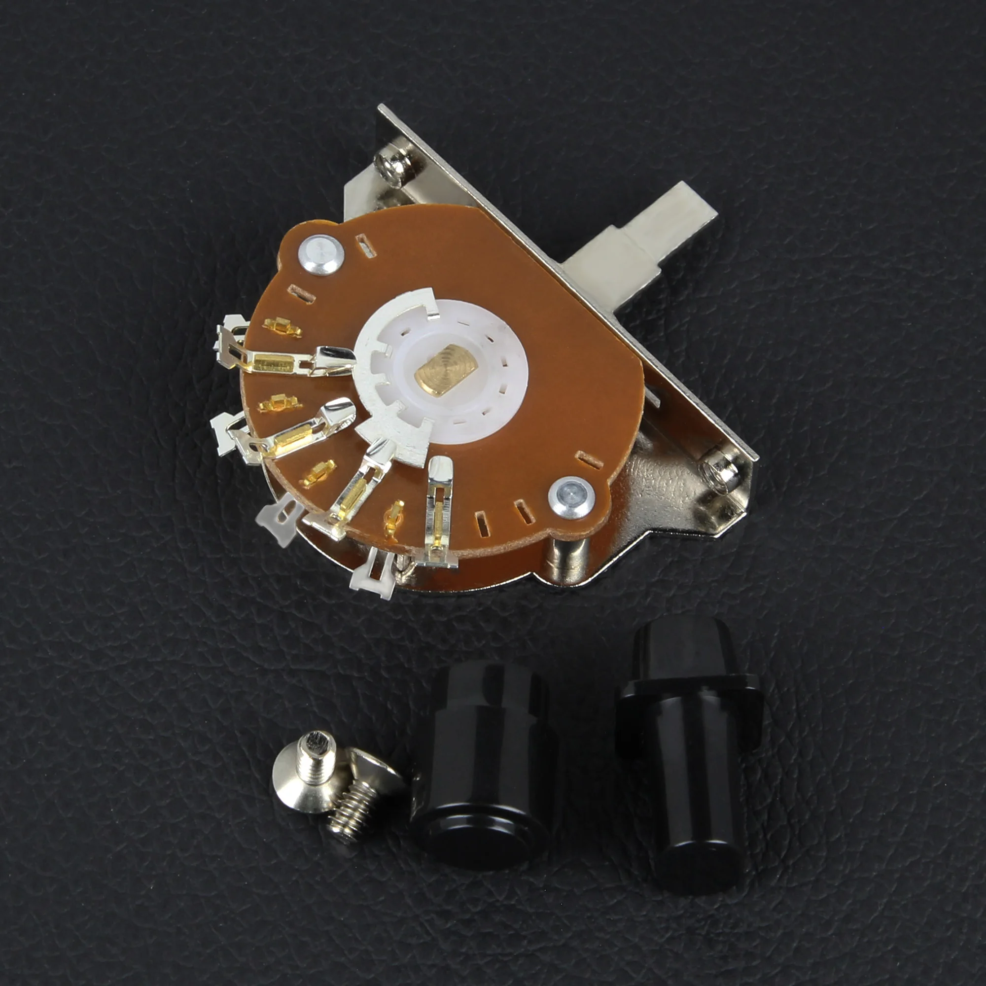 FLEOR 1 Stück E-Gitarren-Tonwahlschalter 5/3-Wege / Super 5-Wege-Schalter und Tipps für Gitarrenteile und Zubehör – Detail 2