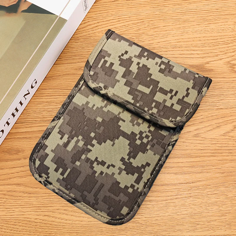 NamcheBarwa Faraday-Tasche Autoschlüssel-Beutel Signalblockierende iPad-Handyhülle RFID Diebstahlschutz Strahlenschutz Signalabschirmungstasche – Detail 9