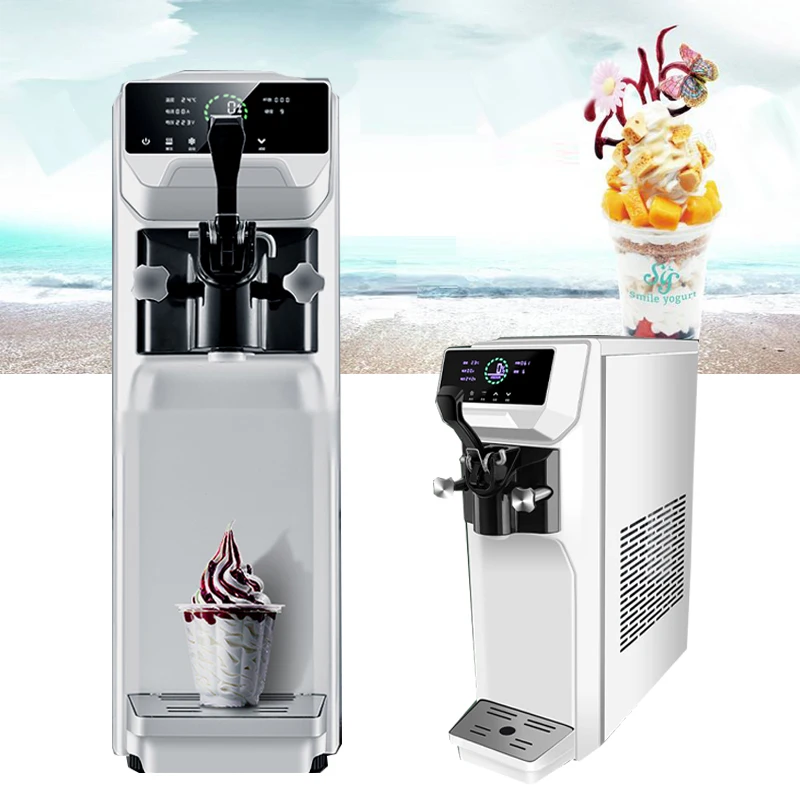 13l Single Flavor Soft Ice Cream Machine Commercial Electric Ice Cream