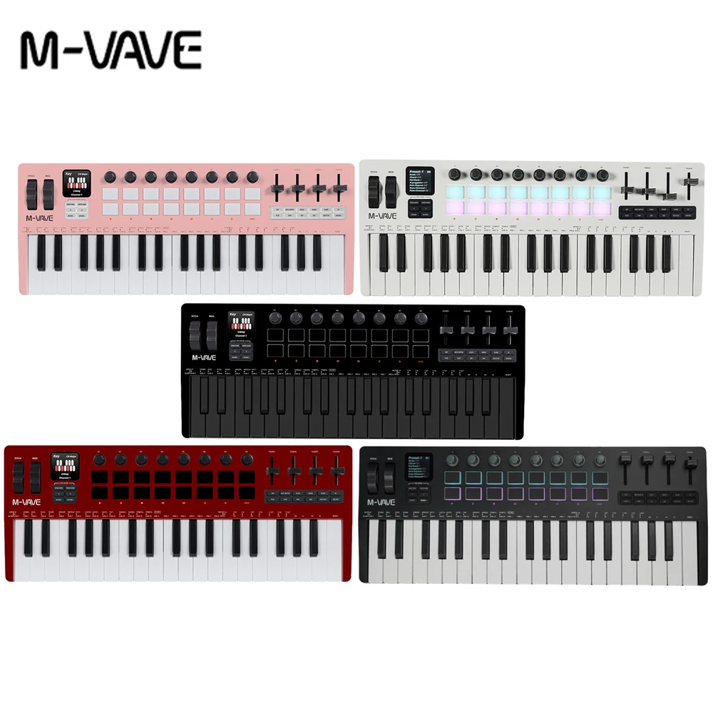 M-WAVE SMK-37 Pro MIDIキーボード M-VAVE SMK-37 Pro Review & Walkthrough - All-In-One MIDI Keyboard