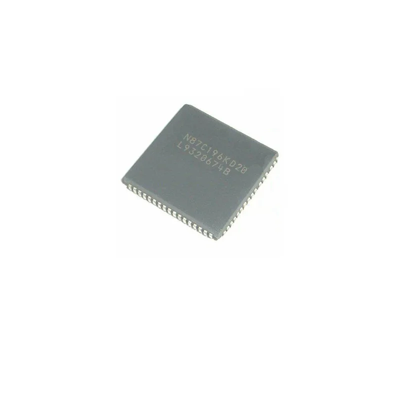 

2-10pcs/lot EN87C196KD20 EN87C196KD package PLCC-68 single-chip chip can be substituted for burning