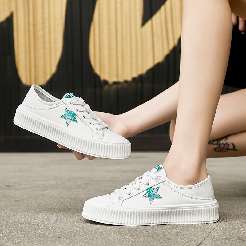 Green Star Sneakers