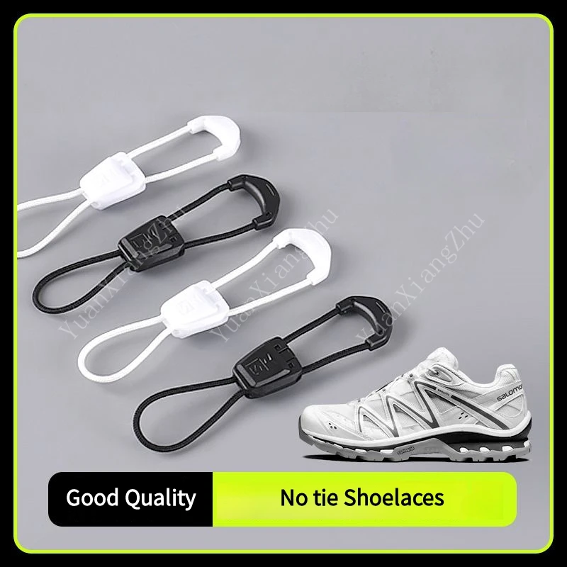 No tie Shoe laces Round Tennis Without ties Adult Kids Quality Running...