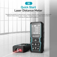 Mileseey S6 Laser Distance Meter 40m/120m, Rangefinder with Level Bubble , LCD Display with Backlit, Measure Tools for Home 2
