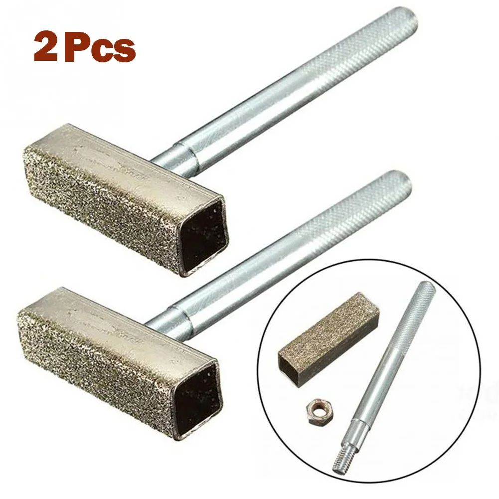

2Pcs Grinding Wheel Dresser Diamond Stone Dresser Bench Grinder Dressing Abrasive Tools Sanding Discs Sharpening Stone Set