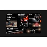 Trottinette électrique pour adultes JOYOR T6E PRO (ABE) 48V26AH avec clignotants avant et arrière, pneus de 10 pouces, homologuée pour la route allemande 2