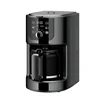 Automatic Electric Coffee Maker Bean Grinder Mill Beans Grinding Machine Comercial Espresso Tea Boiler Drip Cafe American Pot EU 6