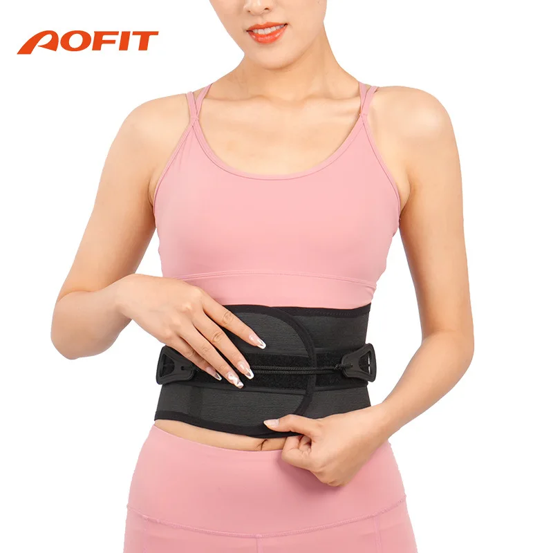 

AOFIT Sports Adjustable Lumbar Back Brace Anti-skid Breathable Waist Support Belt Fitness Cycling Running Tennis Golf