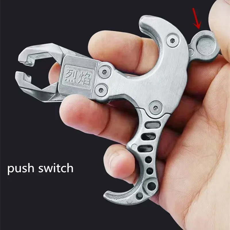 

Archery Release Device Made of Metal Material Can Quickly Launch Outdoor Hunting Slingshots Protect Finger Hunting Accessories