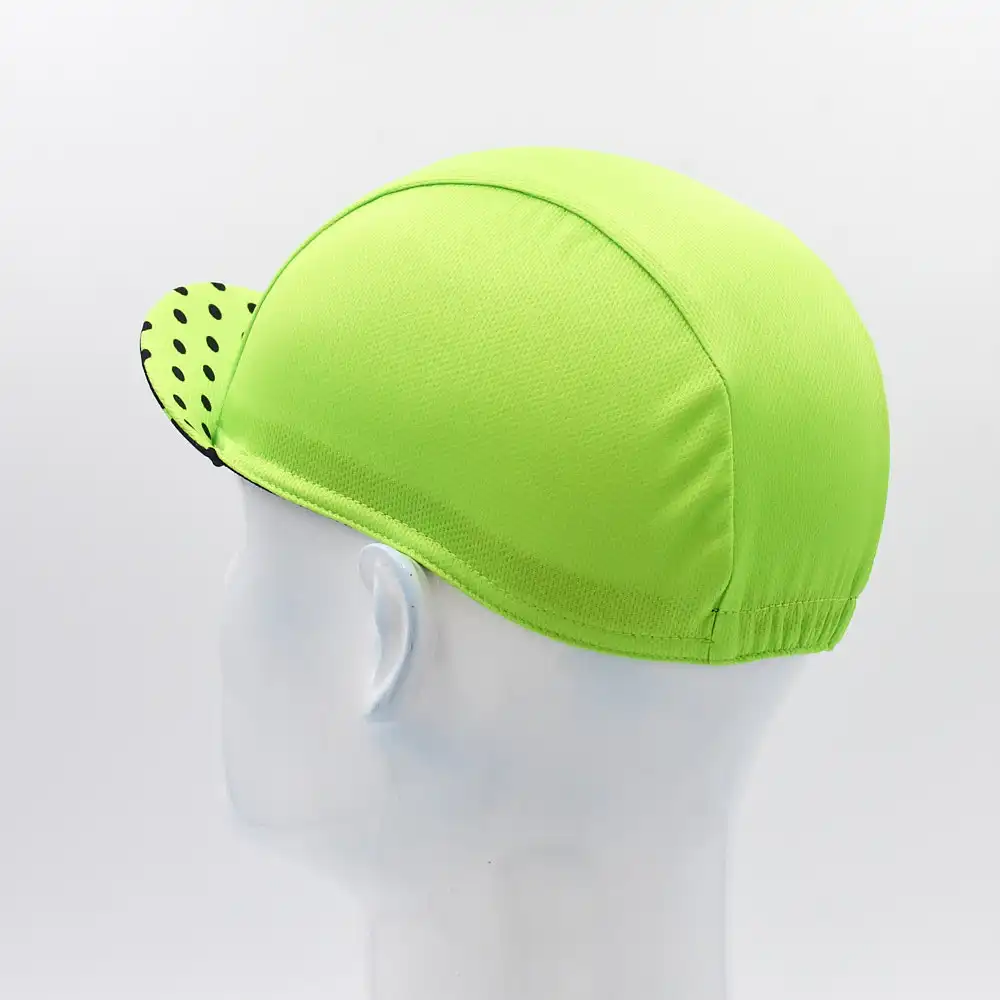 3 Colors Hot Pink Yellow Green Dots New CLassical Cycling Cap Breathable Unisex Gorra Ciclismo JIASHUO 6
