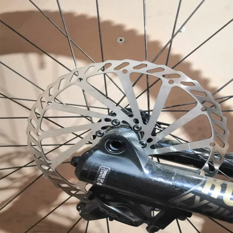 Rotori Freno A Disco Per Bici In Acciaio Inox - HS1, 160mm O 180mm, 6 Bulloni, 2 Pezzi Con Viti, Per MTB E Bici Da Strada