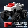 2.4G RC Trucks Amphibious Remote Control Car Waterproof Vehicle with 7.4V 900Mha Battery Monster Truck Toys Car Gift for Boy Kid 2