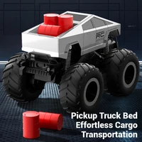 2.4G RC Trucks Amphibious Remote Control Car Waterproof Vehicle with 7.4V 900Mha Battery Monster Truck Toys Car Gift for Boy Kid 2