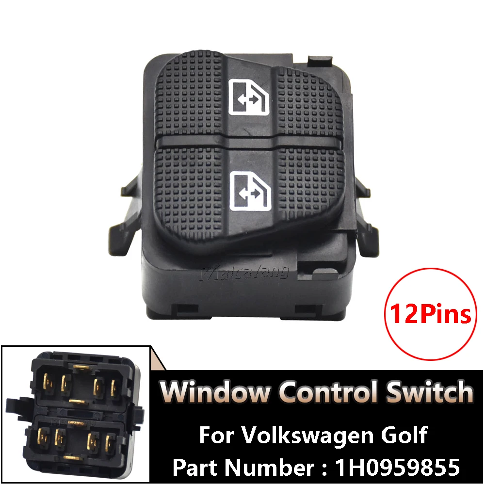 1 H0959855 Per Volkswagen Golf Auto Electric Master Window Switch Lifter Console Button 12Pin Accessori Per Auto Di Alta Qualità