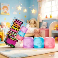 Needoh Nice Cube, outil sensoriel anti-stress pour l'anxiété et la concentration, cube sensoriel de bureau pour adultes et anti-anxiété pour enfants 2