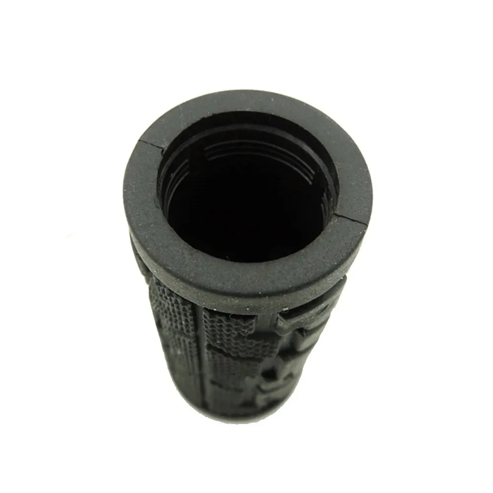 Description Picture 6 of item1 Pair Bike Handlebar Grips Bicycle Shift Short Texture Handlebar Cover 2.56in/65mm Half Rubber Short Handlebar Cover