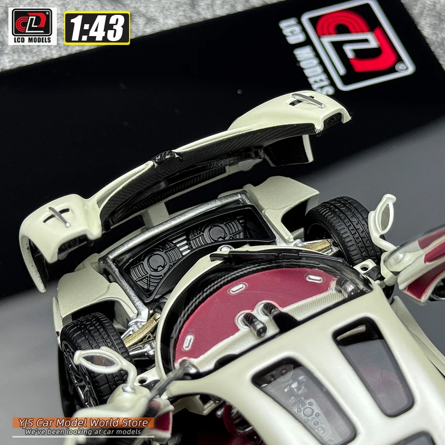 新発売 全開閉 LCD モデル 1/43 パガーニ Utopia ミニカー 1-43 Pagani
