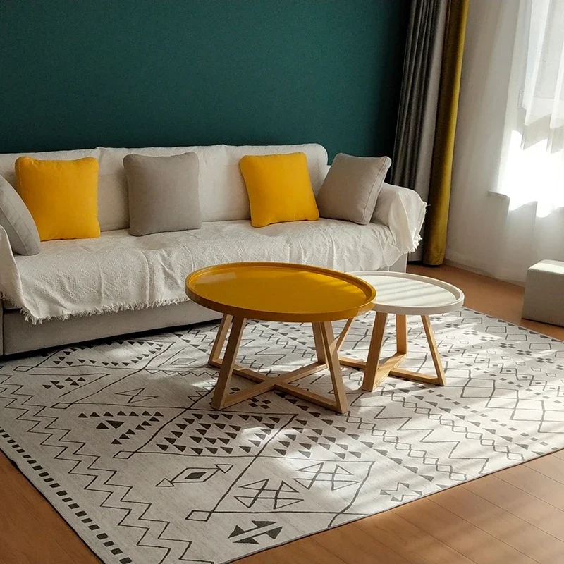 Retro Moroccan Style Living Room Bedroom Home Decor Anti-Slip Floor Mat Lounge Rug floor mat,plush rug,decorative carpet,silk wool rug,plush carpet,non slip carpet,imitated cashmere carpet