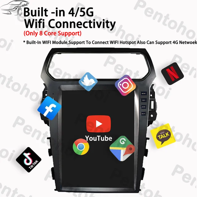 편의와 안전을 한 번에! Pentohoi 자동차 라디오로 멀티미디어의 새로운 세계를 경험하세요.