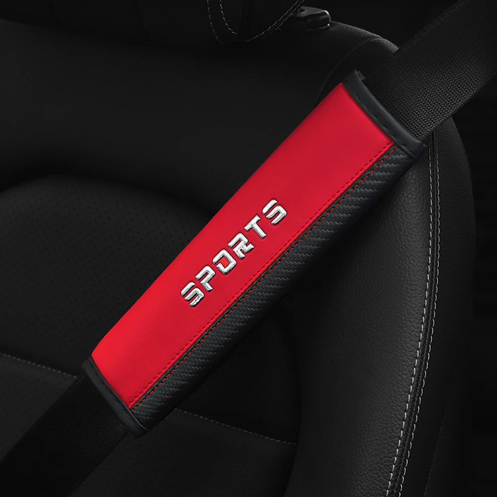 Carbon Fiber Seat Belt Shoulder Pad 1