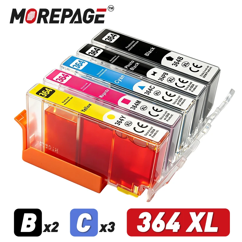 خراطيش حبر 364XL لطابعات HP 364 XL Deskjet 3522 3070a 3520 Photosmart