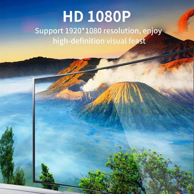 1080P Displayport to VGA Adapter Cable DP to VGA Male Male Converter Cable For HDTV Monitor Projector PC Computer Laptop