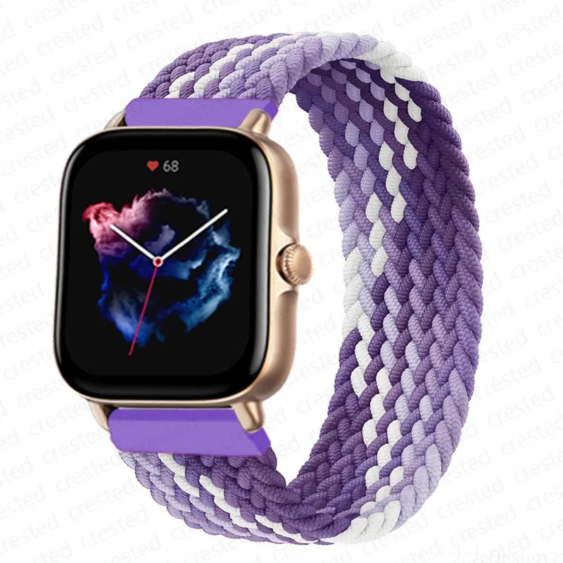 Braided Elastic Watch Bracelet - 20mm/22mm Band
